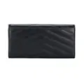 Saint Laurent small Monogram envelope wallet - Black