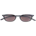 Josef Miller round framed sunglasses - Black