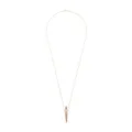 Diane Kordas diamond line amulette necklace - Metallic
