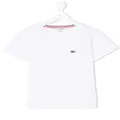 Lacoste Kids logo T-shirt - White