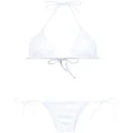 Amir Slama triangle bikini set - White