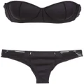 Amir Slama strapless bikini set - Black