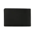 Prada logo plaque bi-fold wallet - Black