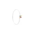 Delfina Delettrez 18kt gold and diamond Love bracelet - Multicolour