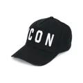 Dsquared2 Icon embroidered-logo baseball cap - Black