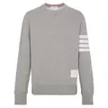 Thom Browne Engineered 4-Bar Jersey Sweatshirt - Grey