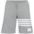 Thom Browne 4-Bar jersey shorts - Grey