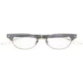 Dita Eyewear Brixa cat-eye frame glasses - Metallic