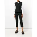 Alexander McQueen cropped tailored trousers - Black