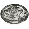 Fornasetti Lina Cavalieri ceramic ashtray - Black