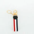 Thom Browne RWB-stripe ribbon keyring - Multicolour