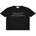 Gucci Interlocking G cotton T-shirt - Black