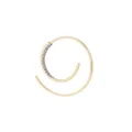 Maria Black 14kt yellow gold Spiral diamond earring - Metallic