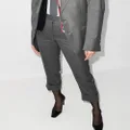 Thom Browne cropped slim leg trousers - Grey