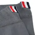 Thom Browne 4-bar striped socks - Grey