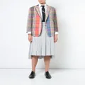 Thom Browne Seersucker Pleated Skirt - Grey