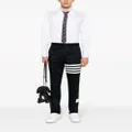 Thom Browne 4-Bar unconstructed chino trousers - Black