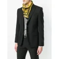 Versace Barocco silk scarf - Black