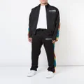 Off-White dad time travelling track trousers - Black