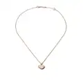 Chopard 18kt rose gold Happy Diamonds Icons pendant necklace - Pink
