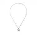 Chopard 18kt rose gold Happy Diamonds Icons pendant necklace - Pink