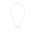 Chopard 18kt rose gold Ice Cube necklace - Pink