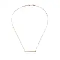 Chopard 18kt rose gold Ice Cube Pure diamond necklace - Pink