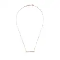 Chopard 18kt rose gold Ice Cube Pure diamond necklace - Pink