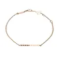 Chopard 18kt rose gold Ice Cube Pure diamond bracelet - Pink