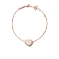 Chopard 18kt rose gold Happy Diamonds Icons bracelet - Pink