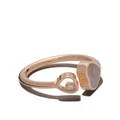 Chopard 18kt rose gold Happy Hearts diamond ring - Pink