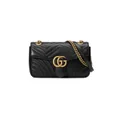 Gucci small GG Marmont shoulder bag - Black