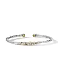 David Yurman 18kt yellow gold and sterling silver Helena Center Station diamond bracelet