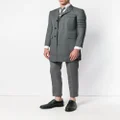 Thom Browne 4-Bar high-armhole Chesterfield coat - Grey