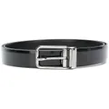 Dolce & Gabbana buckled leather belt - Black