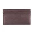 Dolce & Gabbana logo-tag leather card holder - Brown