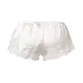 Dolce & Gabbana lace-detail satin shorts - White