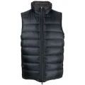 Herno classic padded gilet - Blue