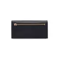 Prada logo-plaque continental wallet - Black