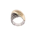 John Hardy Classic Chain overlapping ring - Silver