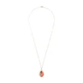 Aurelie Bidermann shell necklace - Orange
