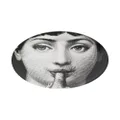 Fornasetti printed face plate - Black