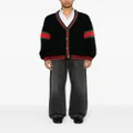 Gucci Oversize cable knit cardigan - Black
