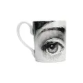 Fornasetti printed mug - White