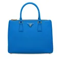 Prada large Galleria leather tote bag - Blue