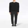 Prada crew-neck cashmere jumper - Black