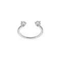 Delfina Delettrez 18kt white gold Dots Diamond Pave ring - Silver