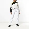 Calvin Klein diagonal stripe jumper - Neutrals