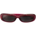 Linda Farrow 'Dries Van Noten 75' sunglasses - Pink