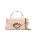Dolce & Gabbana small Devotion leather top-handle bag - Pink